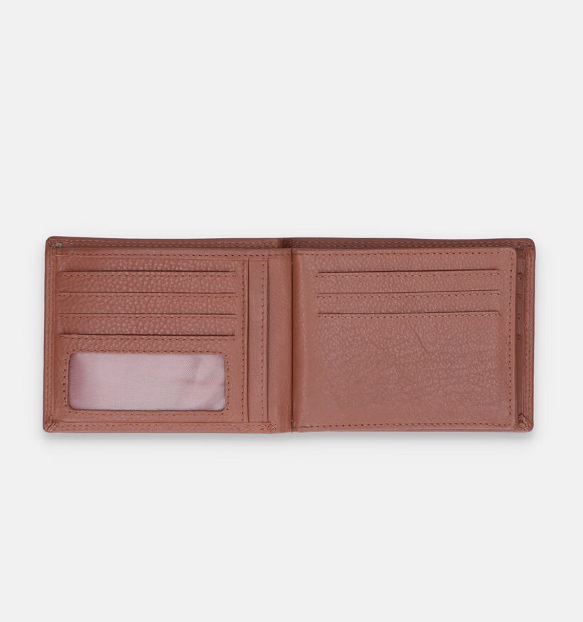 Euro-Leather Portefeuille en Cognac pour hommes (338202)