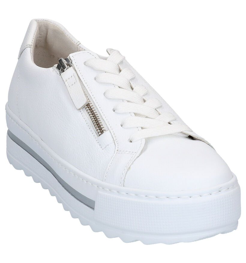 Gabor OptiFit Chaussures basses en Blanc en cuir (271711)