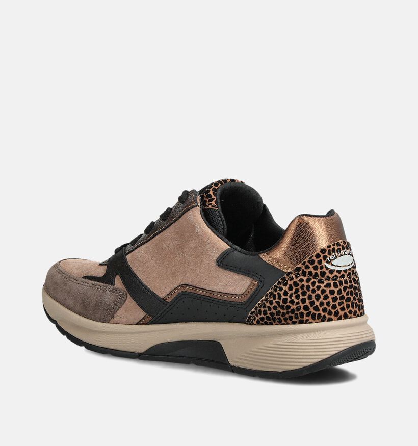Gabor Rollingsoft Bruine Sneakers voor dames (360335) - geschikt voor steunzolen