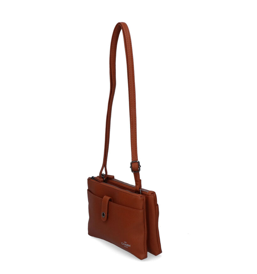 Charm Cognac Crossbody Tas voor dames (325854)