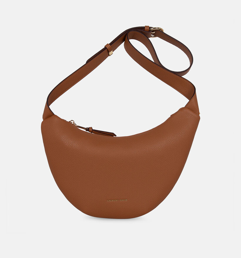 Laurent David Cognac Crossbodytas voor dames (381539)