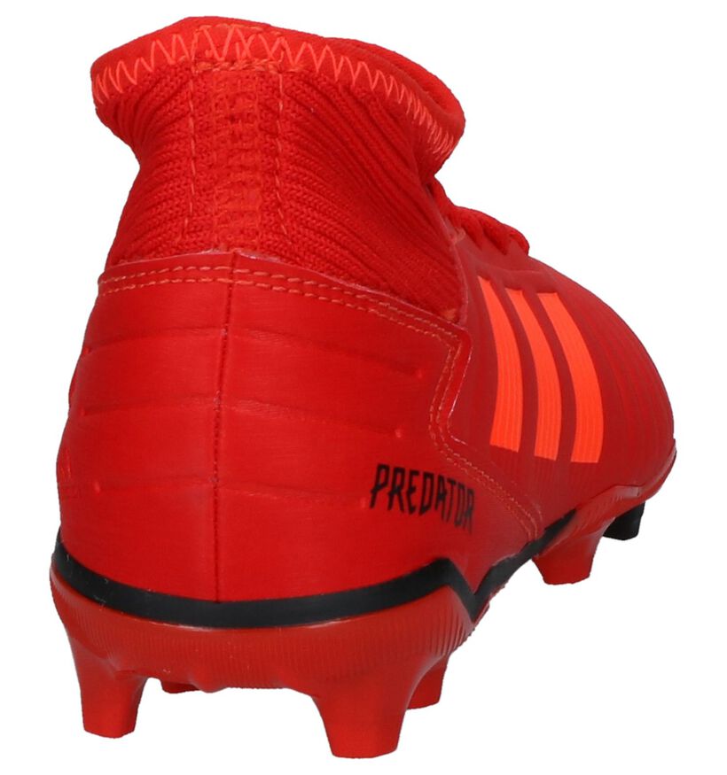 Rode Voetbalschoenen adidas Predator 19.3 FG J, Rood, pdp