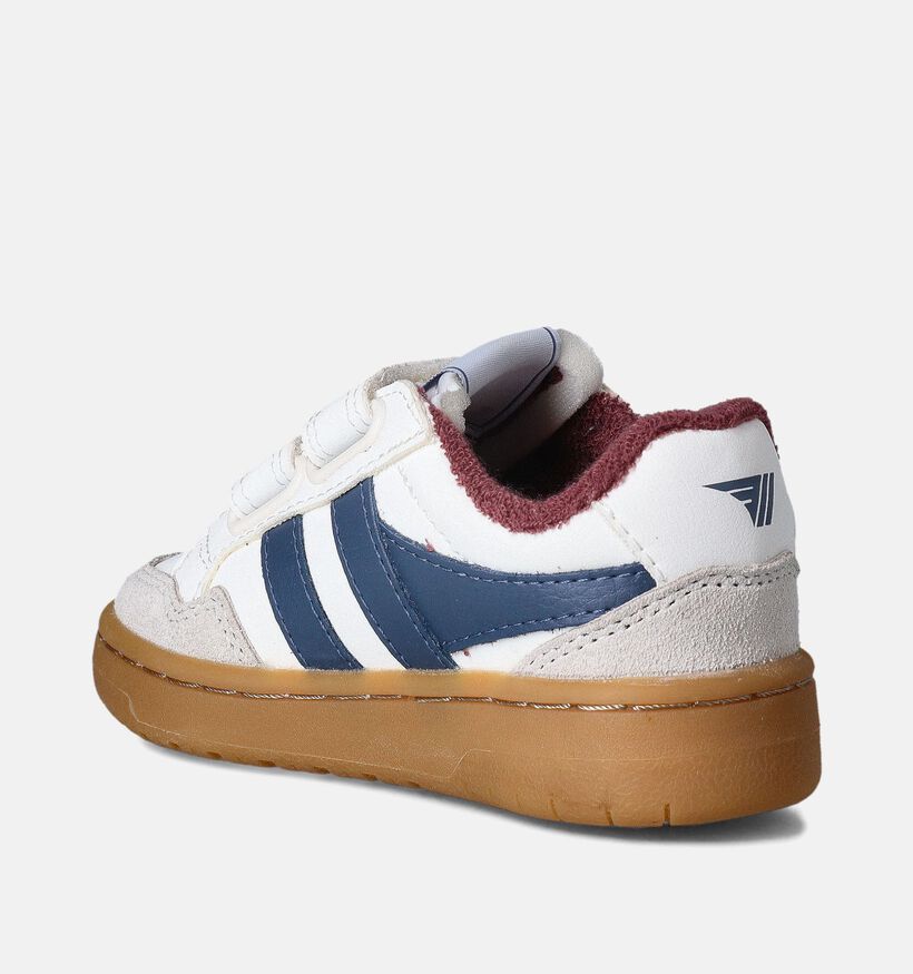 Gola Eagle Strap Chaussures à scratch en Blanc pour garçons (365535) - pour semelles orthopédiques