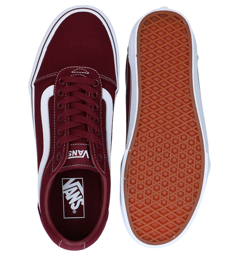 Vans Ward Baskets de skate en Brun pour hommes (328232)