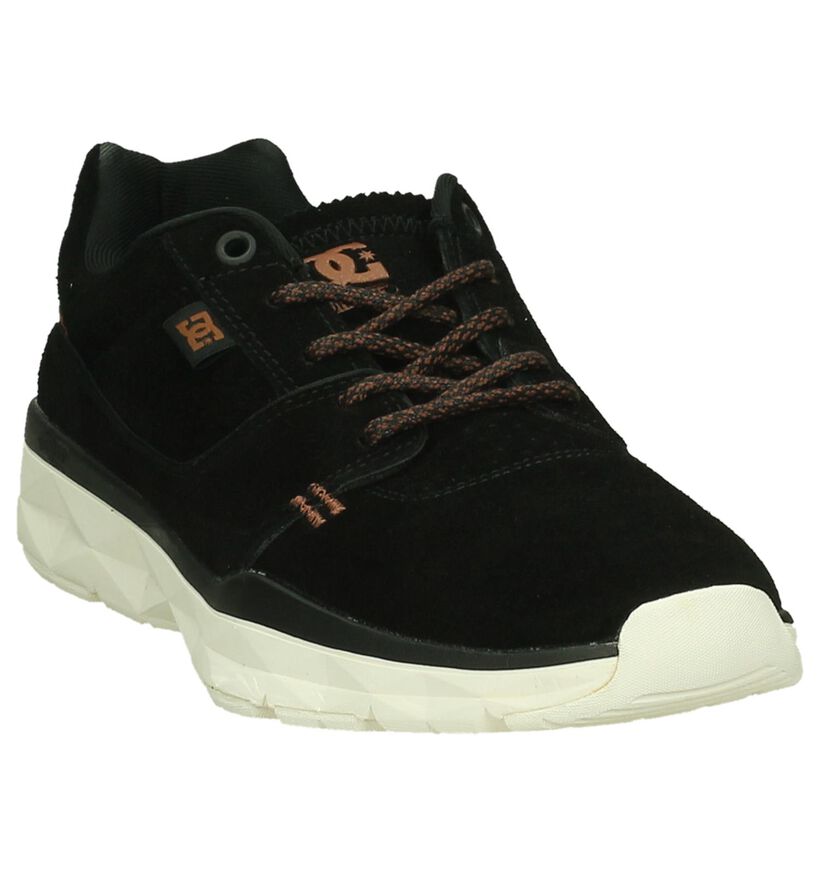 DC Shoes Baskets basses en Noir en textile (200495)