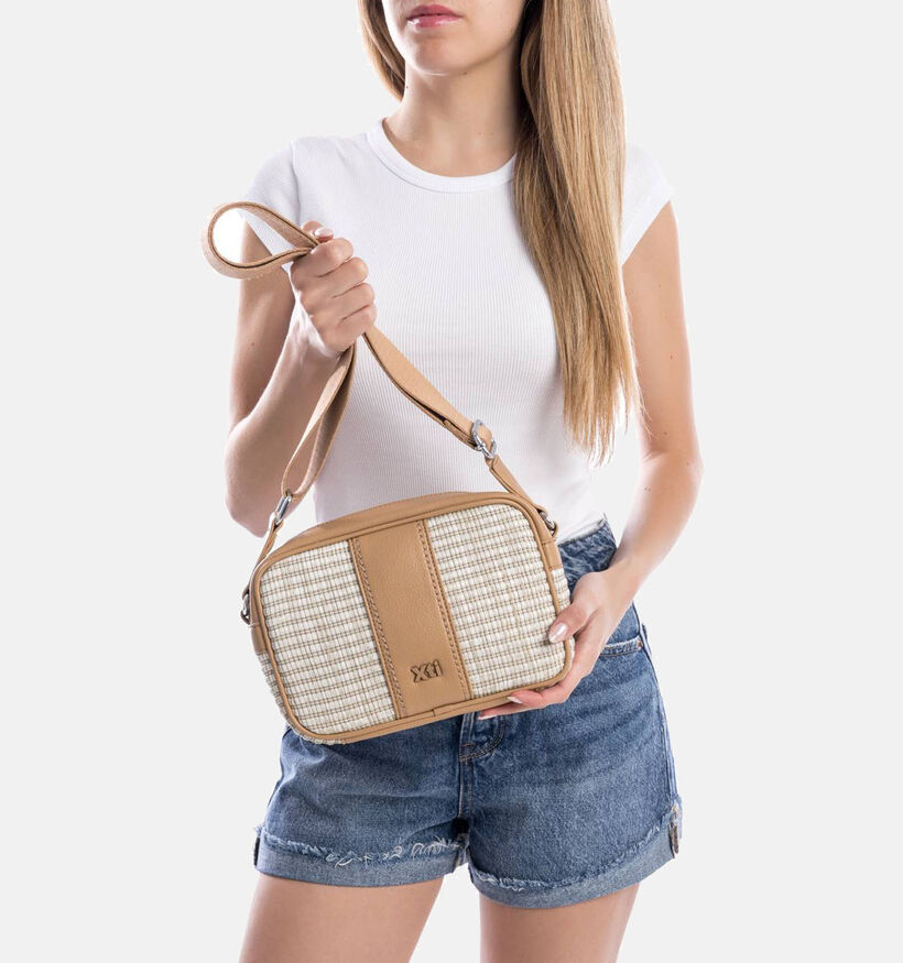 Xti Sac porté croisé en Taupe pour femmes (358621)