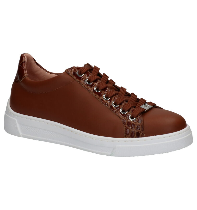 Unisa Franci Chaussures à lacets en Brun en cuir (274906)