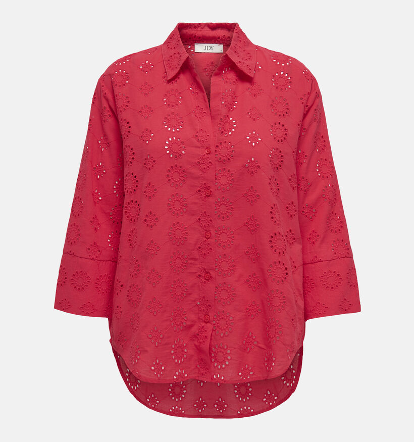 JDY Tallie Chemise en Rouge pour femmes (353273)