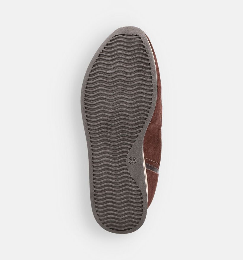 Softwaves Chaussures sans lacets en Brun pour femmes (364902) - pour semelles orthopédiques