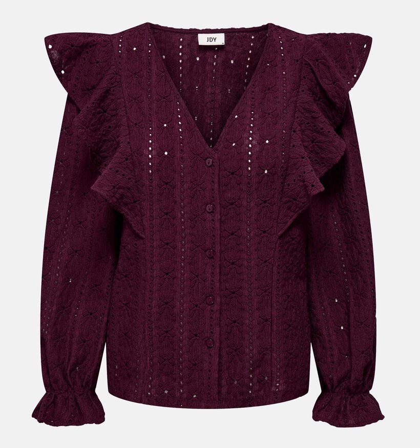 JDY Willow Bordeaux Blouse voor dames (335763)