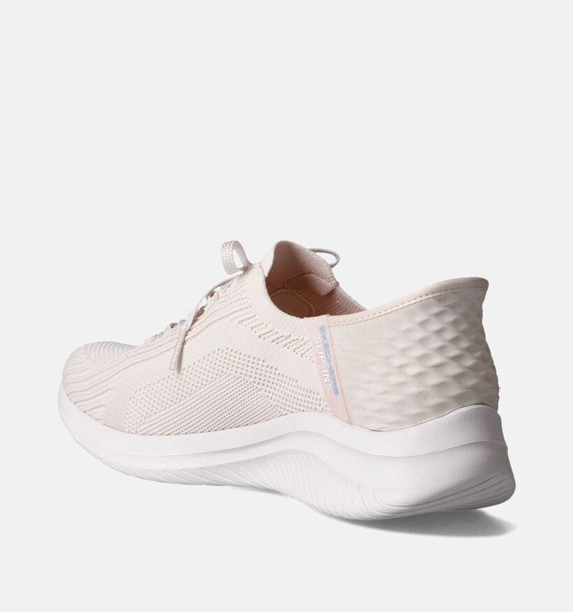 Skechers Ulta Flex 3.0 Brilliant Path Ecru Sneakers voor dames (353641)