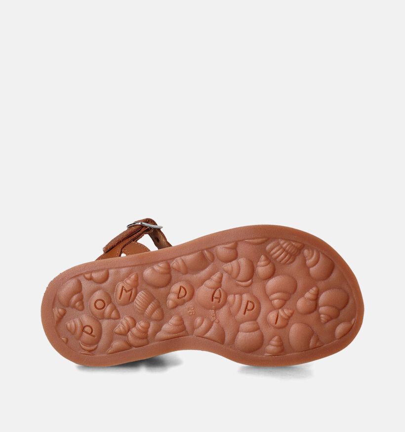 Pom d'Api Plagette Ferns Cognac Sandalen voor meisjes (354606)
