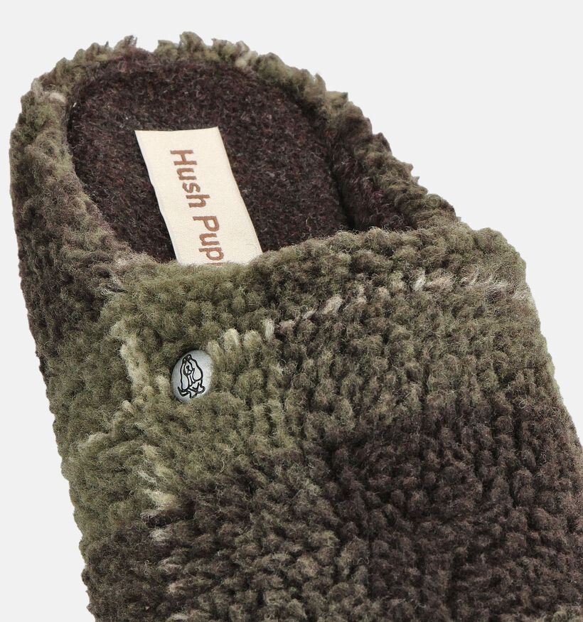 Hush Puppies Dayak Groene Open Pantoffels voor heren (361632)