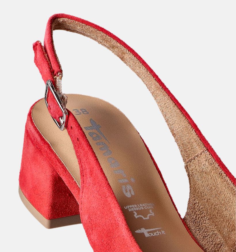 Tamaris Rode Slingback pumps voor dames (351525)