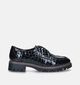 Regarde Le Ciel Brianna-01 Zwarte Veterschoenen voor dames (347262)