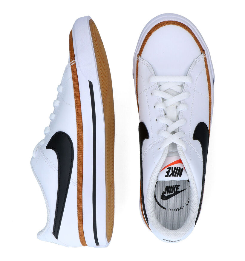 Nike Court Legacy Witte Sneakers voor jongens, meisjes (319526)