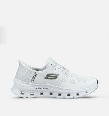 Skechers Glide-Step Low Sneakers Wit