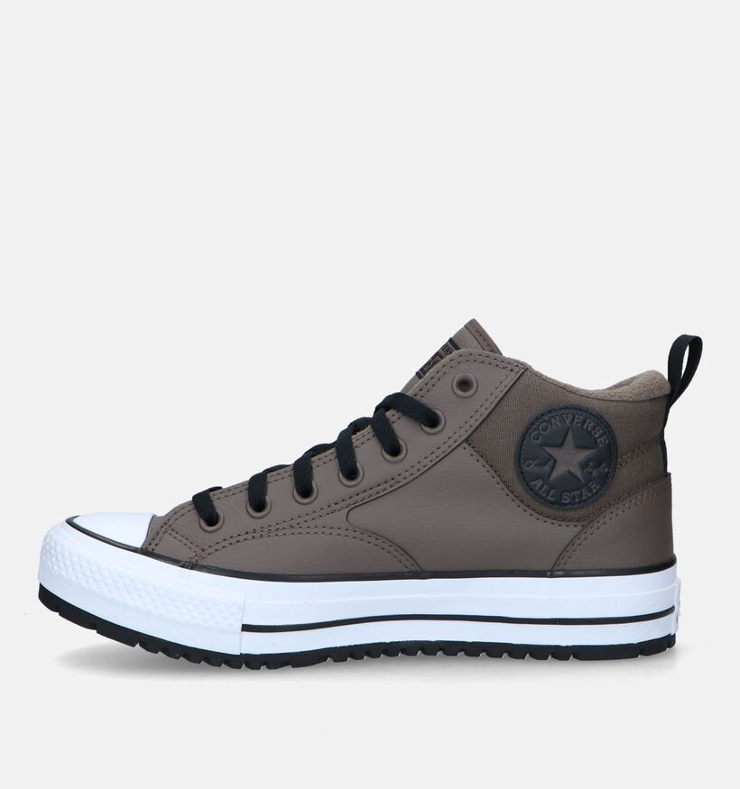 Converse Chuck Taylor All Star Malden Street Baskets en Gris pour hommes (327830)