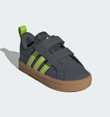 adidas VS Pace 2.0 Low Chaussons bébé Grey/ Solar Slime/ Gum/Collegiate Navy/ Team Royal Blue/ Gum 3