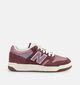 New Balance 480 Baskets basses en Bordeaux pour filles, gar&ccedil;ons (377321) - pour semelles orthop&eacute;diques