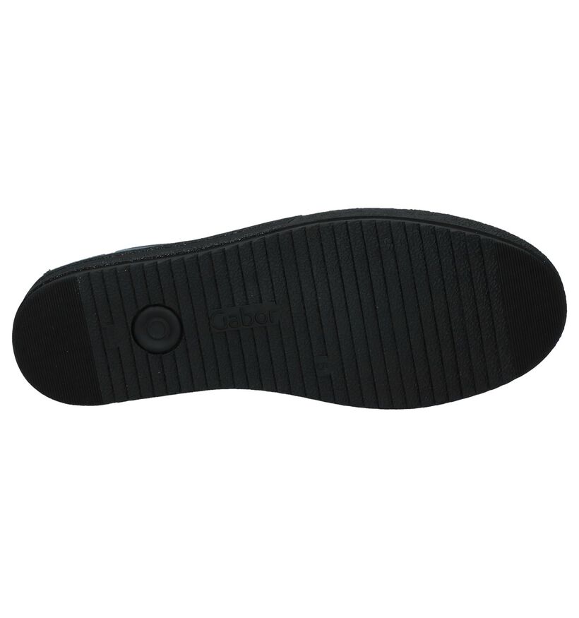 Gabor Optifit Zwarte Sneakers in lakleer (231342)