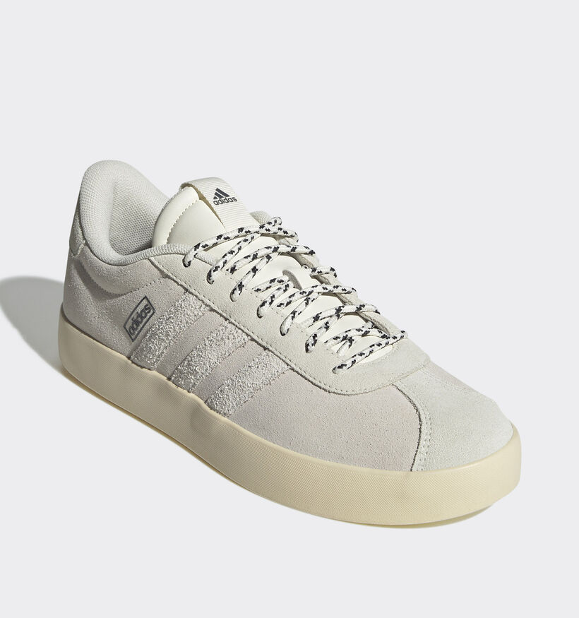 adidas VL Court 3.0 beige sneakers voor heren (357273) - geschikt voor steunzolen