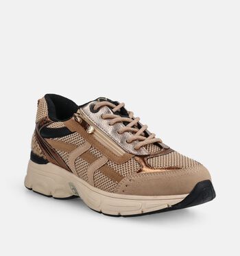Marco Tozzi Low Sneakers Goud