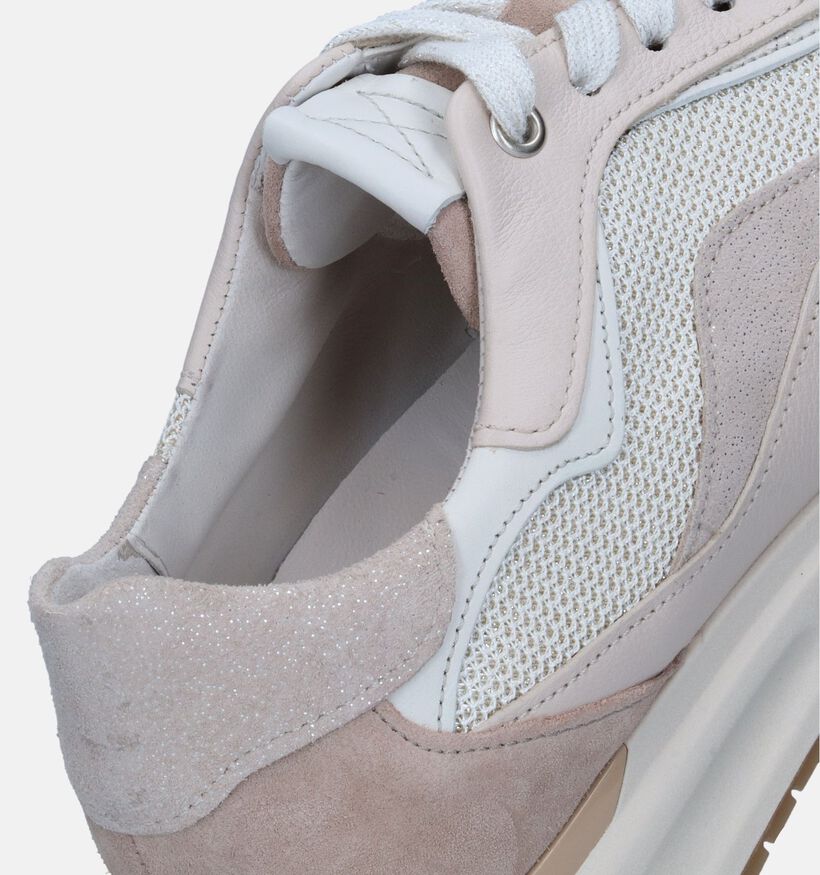 Gabor OptiFit Beige Sneakers voor dames (336849) - geschikt voor steunzolen