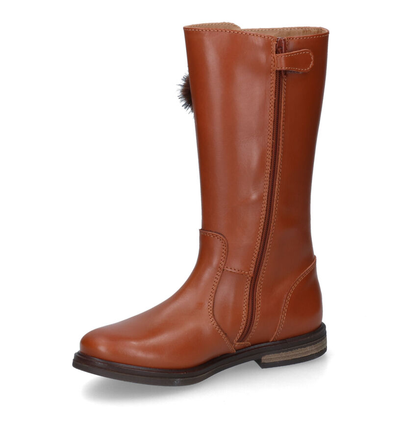 STONES and BONES Patil Bottes basses en Cognac pour filles (313920) - pour semelles orthopédiques