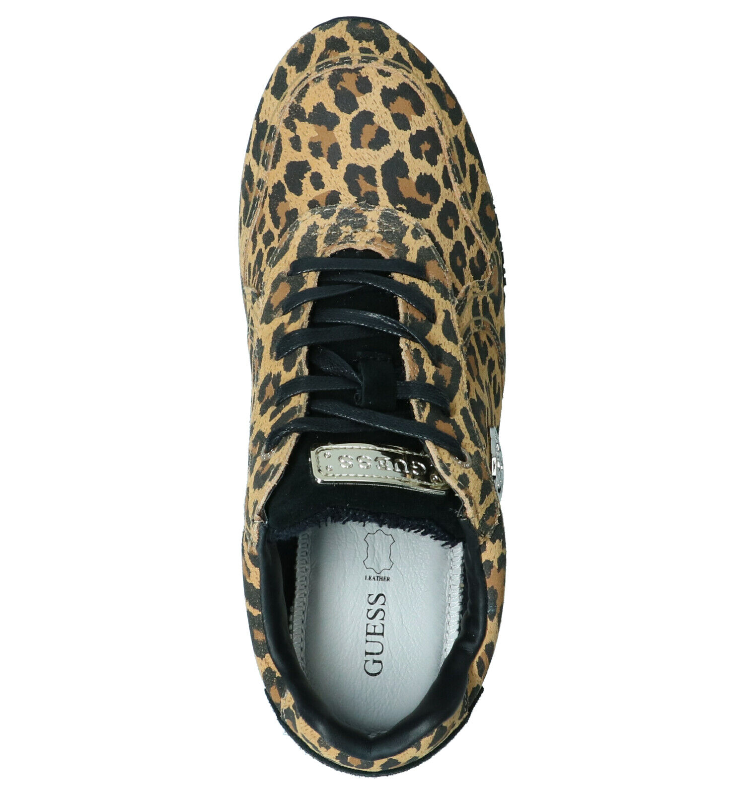 Zwarte sneakers deals dames guess