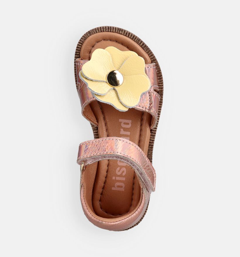 Bisgaard Metallic Sandales en Or ros&eacute; pour filles (370785)