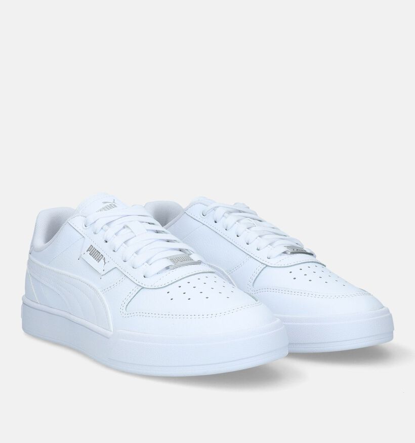 Puma Caven Dime Baskets en Blanc pour hommes (326846) - pour semelles orthopédiques