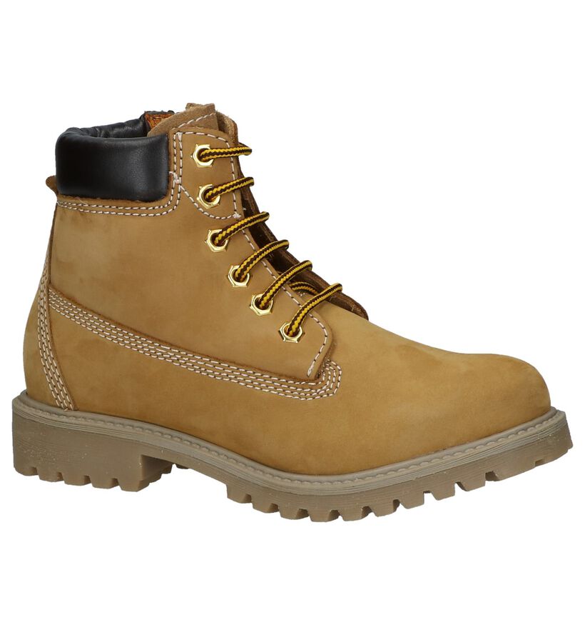 Milo & Mila Bottines en Naturel en nubuck (232372)