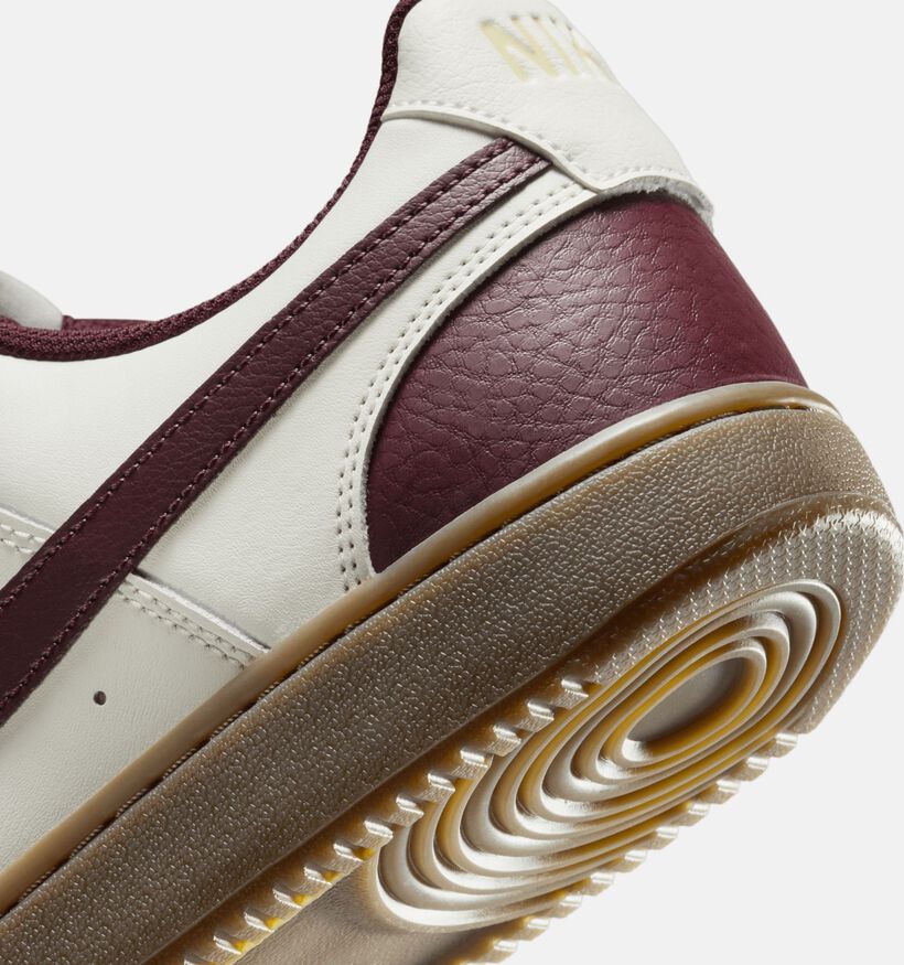 Nike Court Vision Baskets en Beige pour hommes (355901)