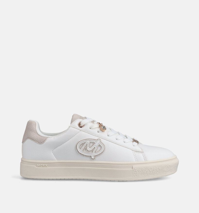 Mexx Tesi Rio Witte Sneakers voor dames (367251) - geschikt voor steunzolen