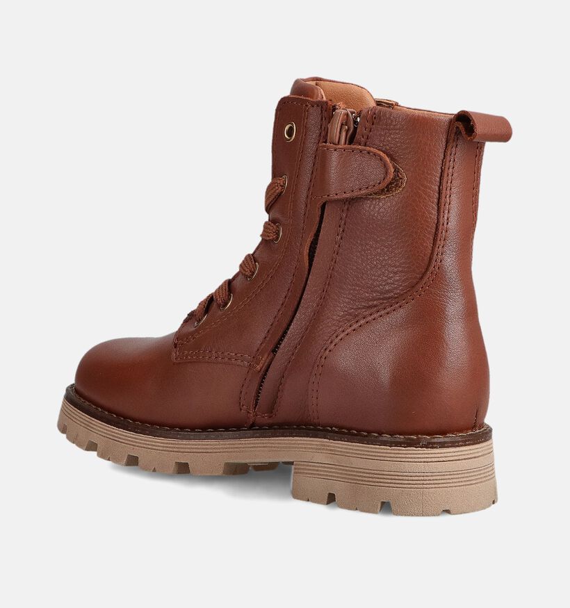 Little David Love Cognac Boots voor meisjes (364590) - geschikt voor steunzolen