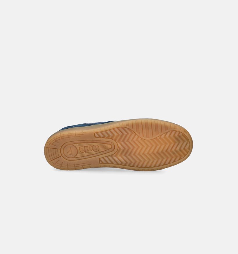 Gola Hawk Suede CMB571 Baskets en Bleu pour hommes (345141) - pour semelles orthopédiques