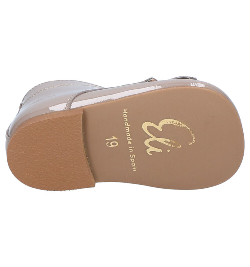 Eli Taupe Babyschoentjes in lak (260864)