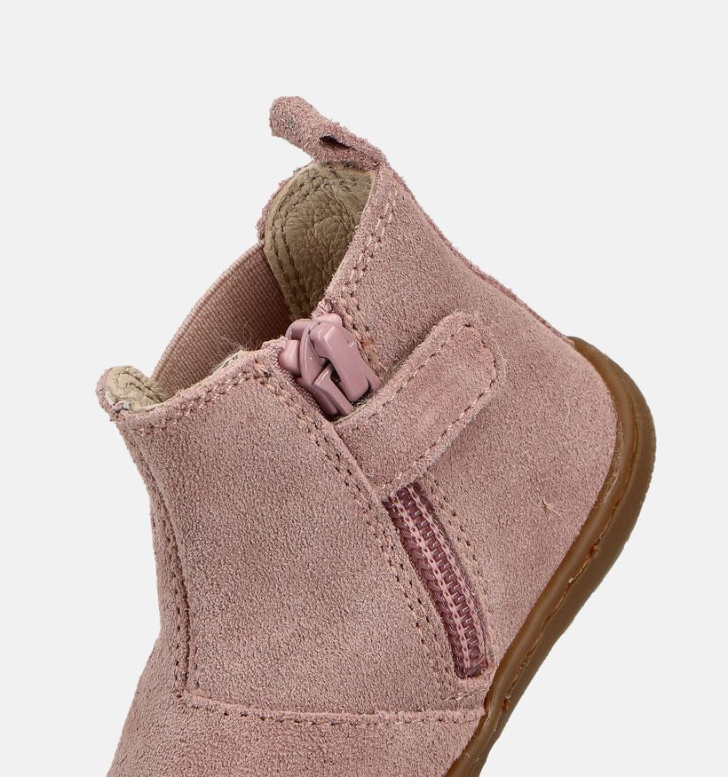 Naturino Sally Daisies Boots pour bébé en Rose pour filles (364287) - pour semelles orthopédiques