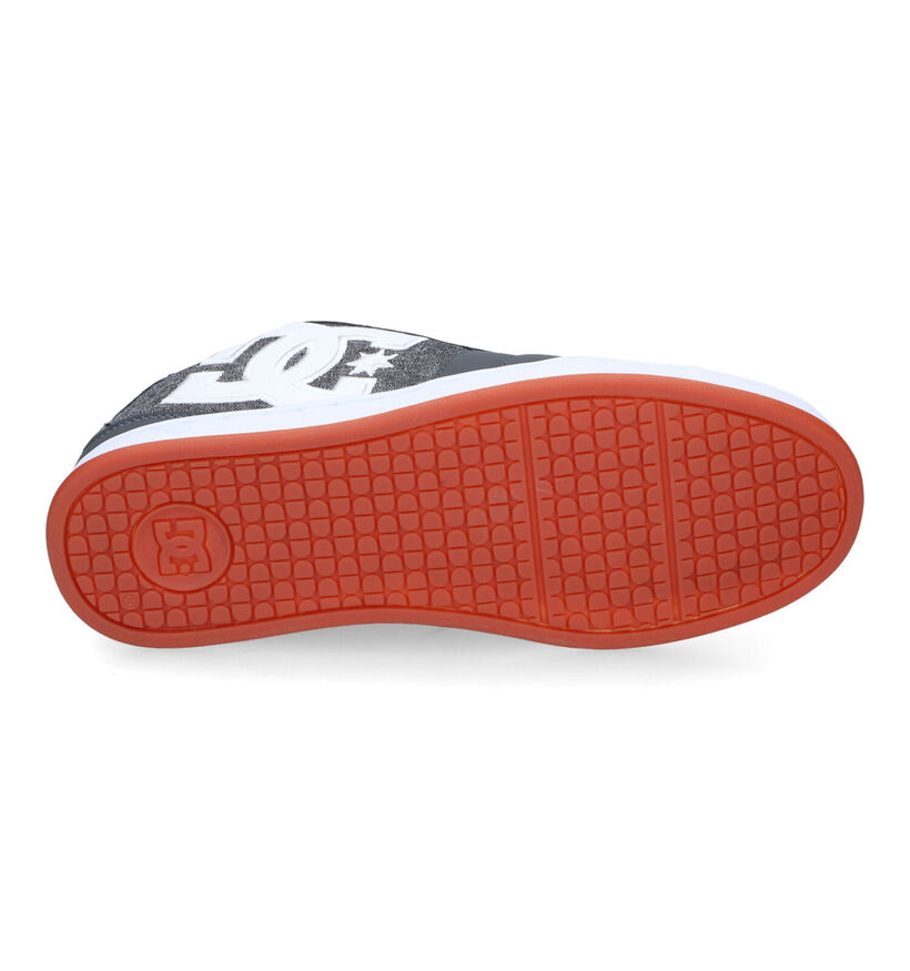 DC Shoes Net Baskets en Gris en cuir (303241)