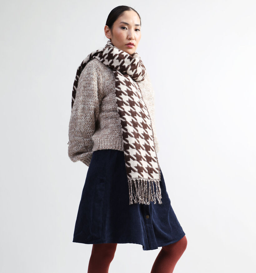Vero Moda Silja Châle en Brun pour femmes (327819)