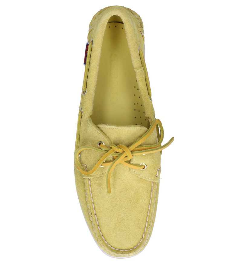 Sebago Dockside Beige Bootschoenen voor dames (324096)