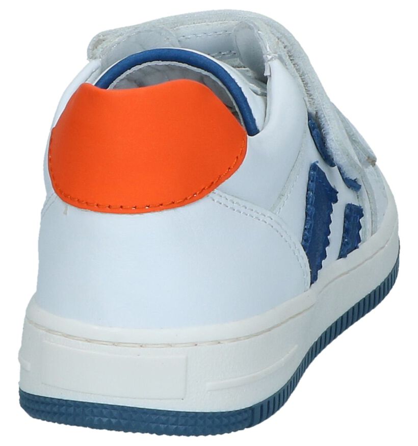 Milo & Mila Baskets basses en Blanc en cuir (241371)