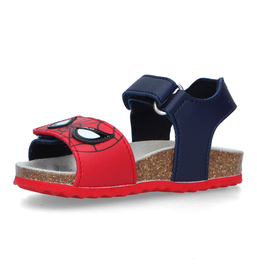 Geox Chalki Marvel Spiderman Sandales en Bleu en simili cuir (326561)