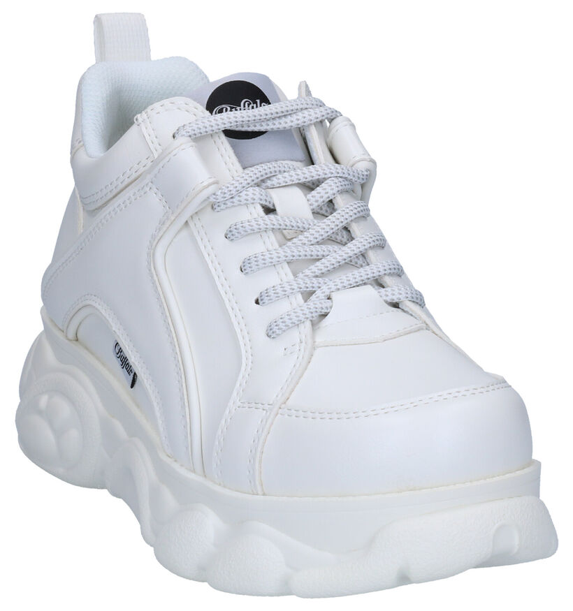 Witte Lage Sneakers Buffalo Corin in kunstleer (240459)