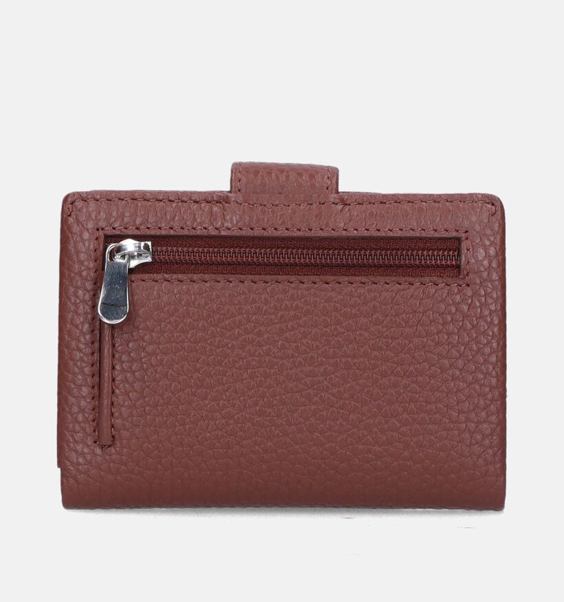 Euro-Leather Bruine Kaartenhouder voor heren (375840)