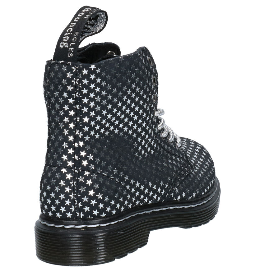 Dr. Martens 1460 Star Boots Zwart in nubuck (265698)