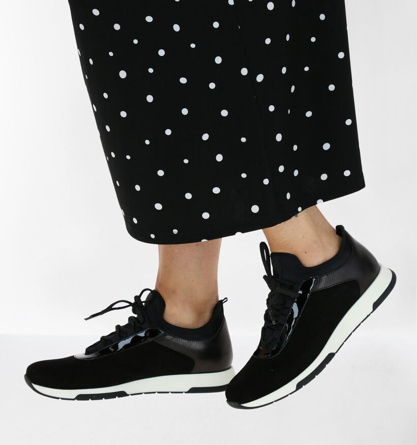 Unisa Slip-ons en Noir en cuir (283294)