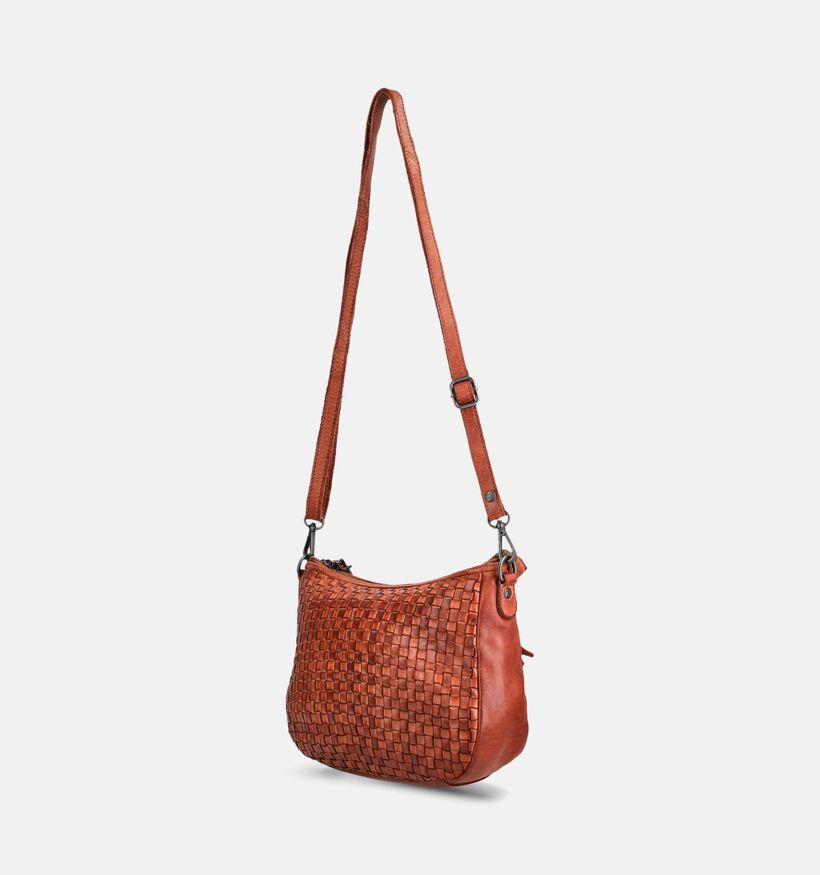 Bear Design Cognac Schoudertas voor dames (375817)