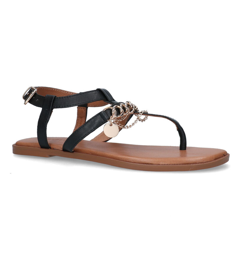 Inuovo Zwarte Sandalen voor dames (325199)